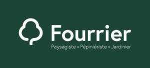 Fourrier Paysage Pepiniere Laval FOURRIER LOGO V FOND VERT